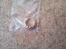 Anillos irregulares de croissant para mujer, Anillos geométricos circulares gruesas con texturas minimalistas, joyería 2021