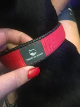 Necklace Collier Reflective-Collar Dogs Pitbull Chien Padded Nylon Adjustable Outdoor