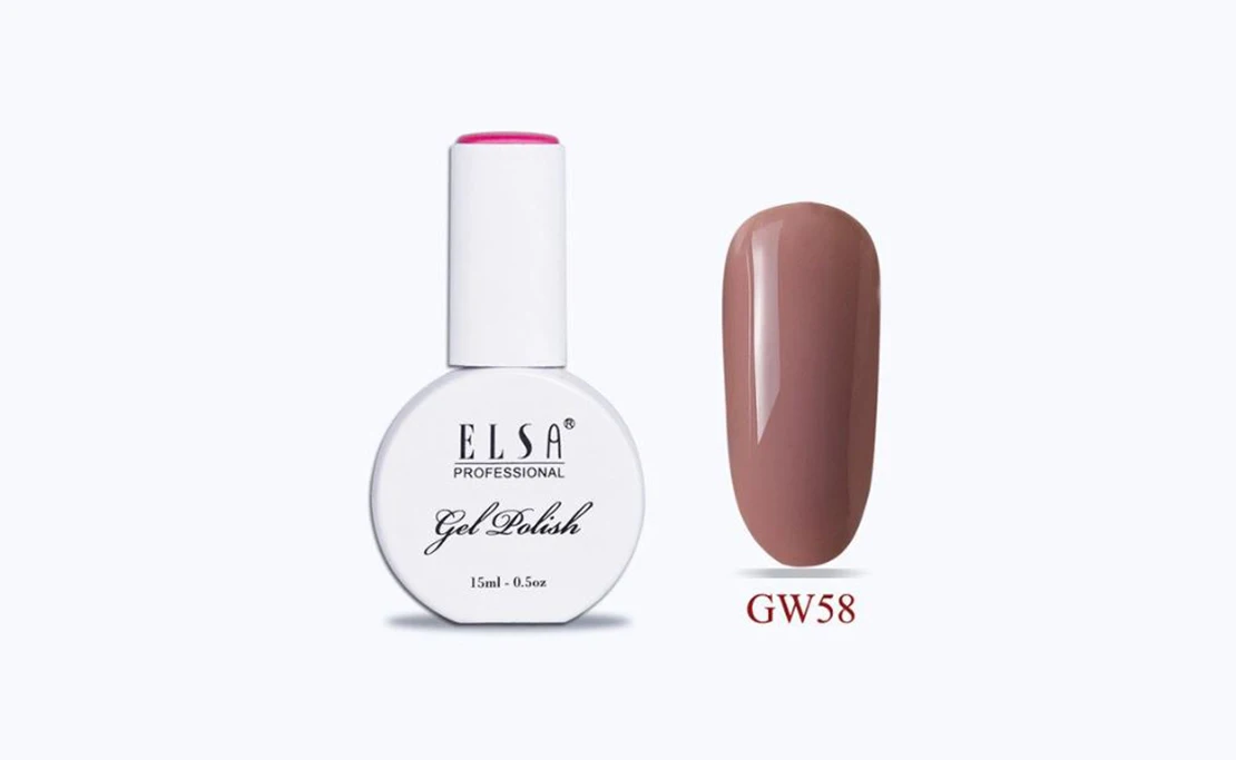 Гель-лак трехфазный "SHINE LINE 31-60" 15 мл, Elsa Professional(арт. А105-2 - Цвет: 58
