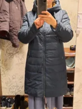 Women Jacket Spring-Collection Hood Designer MIEGOFCE Zipper with And Medium Knee-Length