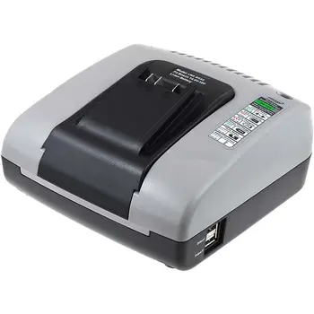 

Powery battery charger with USB for Bosch PSB 18 LI-2 tool