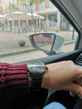 Reloj deportivo con esfera grande para hombre, cronógrafo de cuarzo, militar, dorado, de lujo, Hip-Hop