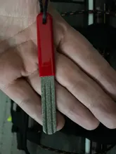 Afilado de anzuelos de pesca de doble ranura, herramienta para afilar anzuelos de pesca, accesorios para peces, 1 unidad