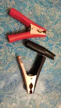 Hot Car Alligator Clips Battery Clamps Crocodile Clip 100A Red+Black