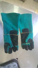 Guantes resistentes a las mordeduras para mascotas, dos capas, almohadilla de soporte de cuero, para perros y gatos, a prueba de corte, antiespinas, para manipulación de mascotas