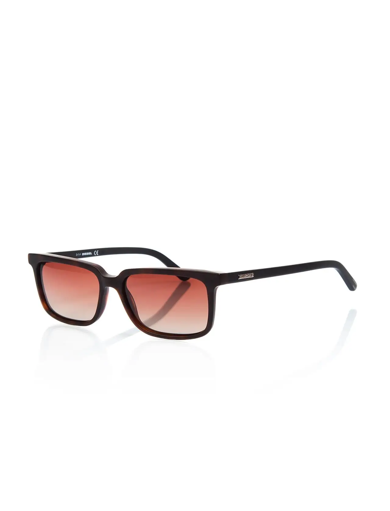 

Men's sunglasses dl 5067 056 bone Brown organic square square 54-15-145 diesel