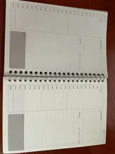 Agenda de 2021 cuadernos, planificador diario semanal, organizador espiral, libros de notas A5, planificador mensual, Filofax