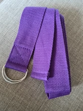 Correa elástica para Yoga, cinturón de anillo en D multicolor para Fitness, ejercicio, gimnasio, figura de cuerda, cintura, pierna, ejercicio de resistencia