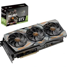Видеокарта ASUS ROG nVidia GeForce RTX 2080 Ti 1650MHz 11264MB 14000MHz 352 bit[ROG-STRIX-RTX2080TI-O11G-WHITE]