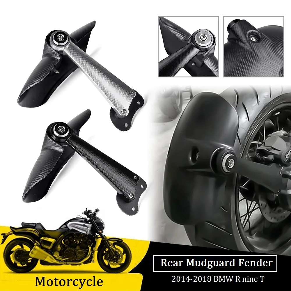 

For BMW R NINE T Rear Fender Mudguard Tire Hugger Wheel Flare Mud Flap Splash Guard 2014 2015 2016 2017 2018 R9T R NINET Parts