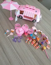 L.O.L, sorpresa, auténtico Figuras de acción originales de lol surprise, juguetes de rompecabezas de juego omg para niños, regalo de cumpleaños