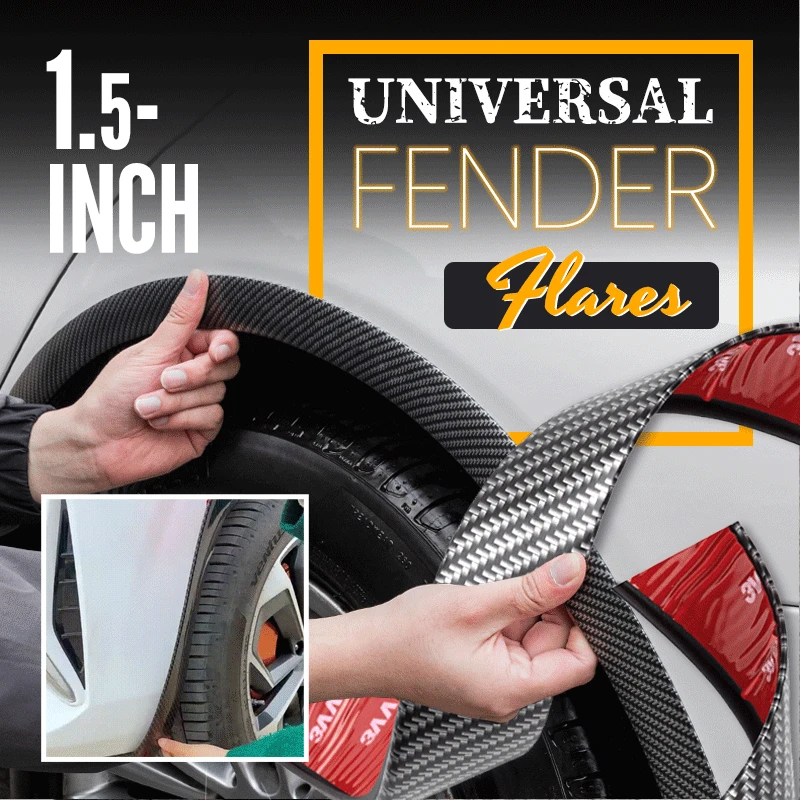 1.5mx3.8cm Fender Flares Car Anti-collision Mudguard Trim Wheel Arch Protection Moldings Universal Wheel Protection Sticke