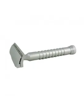

Razorock Hawk Satin Silver Anodized Safety Razor