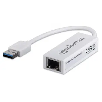 

Adapter USB 2.0 Ethernet LAN port 100Mbps-White