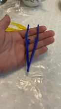 5 unids/set niños seguridad cuentas de plástico pinzas para rompecabezas de modelo Kits de construcción de los niños juguetes de bricolaje arte accesorios de artesanía herramientas