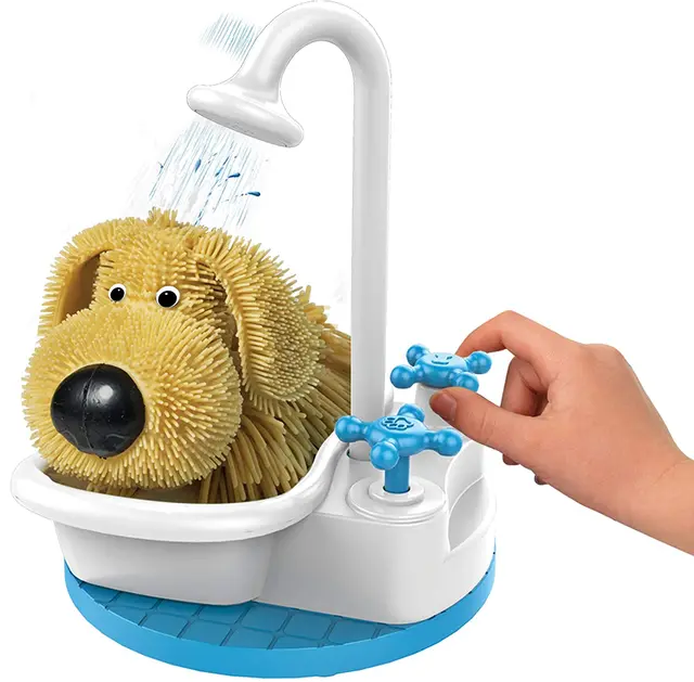 Original Soggy Doggy Rennspiel um Die Hundedusche Mit Echtem