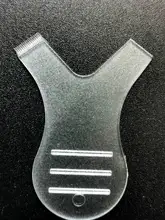 Extensiones de pestañas transparentes de silicona, 5/10 Uds., 4,8 cm, rizador de elevación, injerto, cepillo, accesorios de herramientas, #292709