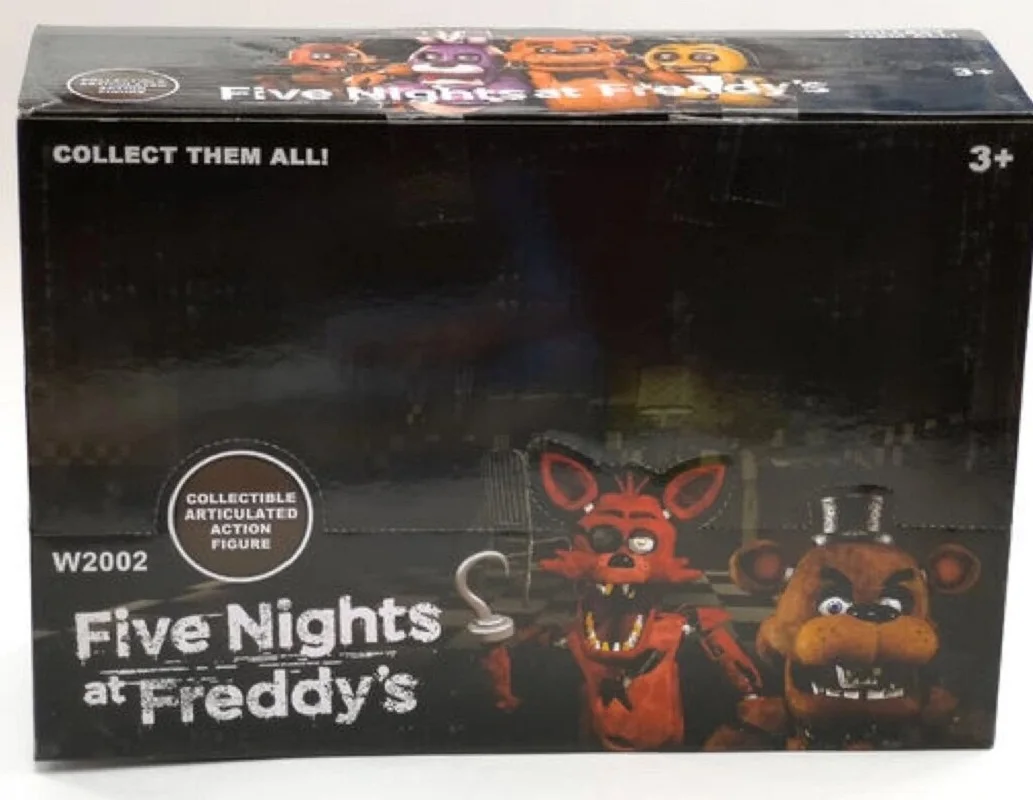 Cinco noites na figura articulada de Freddy, FNAF das meninas, brilha no  escuro, pontuação alta, 14 cm - AliExpress