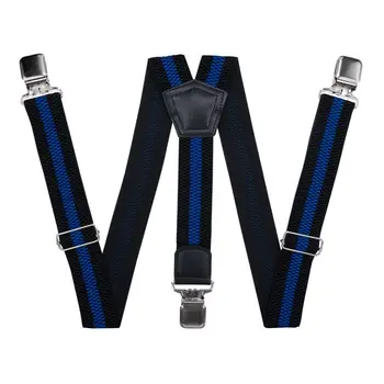

Suspenders for large size trousers (4 cm, 3 clips, black) 56200