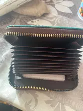 Tarjetero de piel sintética para mujer, Cartera de 9 Bits/10 Bits + 2 posiciones grandes con cremallera, Tarjetero con personajes bonitos