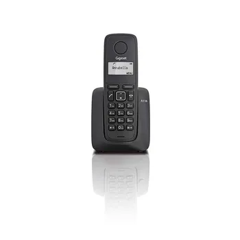 

Siemens Gigaset A116-wireless phone-agenda 50 numbers-10 melodies-alarm-call Id.