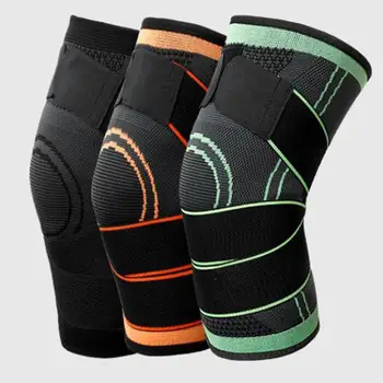 

Sports Compression Knee Pads Strap Knee Pads Non-Slip Breathable Knee Pads Nylon 3D Compression Knee Pads