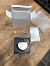 Minitiger-Interruptor de pared de lujo con Sensor táctil, interruptor estándar europeo y británico, de cristal gris claro, de 1/2/3 entradas y 1 vía CA 220