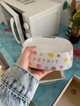 Bowls Dog-Bowl-Feeder Feeding-Safe Pet-Smart-Dogs Petkit Drinking Non-Slip for Anti-Microbial