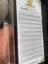 MASSCAKU-pestañas de visón falso, extensiones de pestañas profesionales prefabricadas, anchas, 3d/4d/5d/6d/10d/20d, volumen ruso