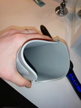 Herramienta de Peinado para rizar el pelo, plancha multifunción antideslizante, plana, de silicona, resistente al calor, estera de viaje, bolsa