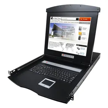 

IDATA KVM-DR17S8 - Console KVM Switch 8 ports USB / PS2 with LCD 17 ''Rack 19''