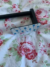 No Holes Roll Paper Holder Stainless Steel Paper Towel Rack for Bathroom Black