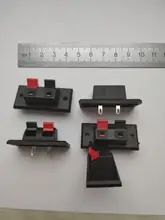 Connector Terminal Jack-Spring Audio-Speaker 2-Positions Load 5pcs Push