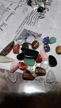 Piedra de cristal de cuarzo Natural mixta, 50g, 3 tamaños, tanque de grava, espécimen, decoración, piedras naturales y minerales