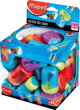 

Helix 043111-24 sharpeners to 2 compartments, Color'Peps, assorted color pens