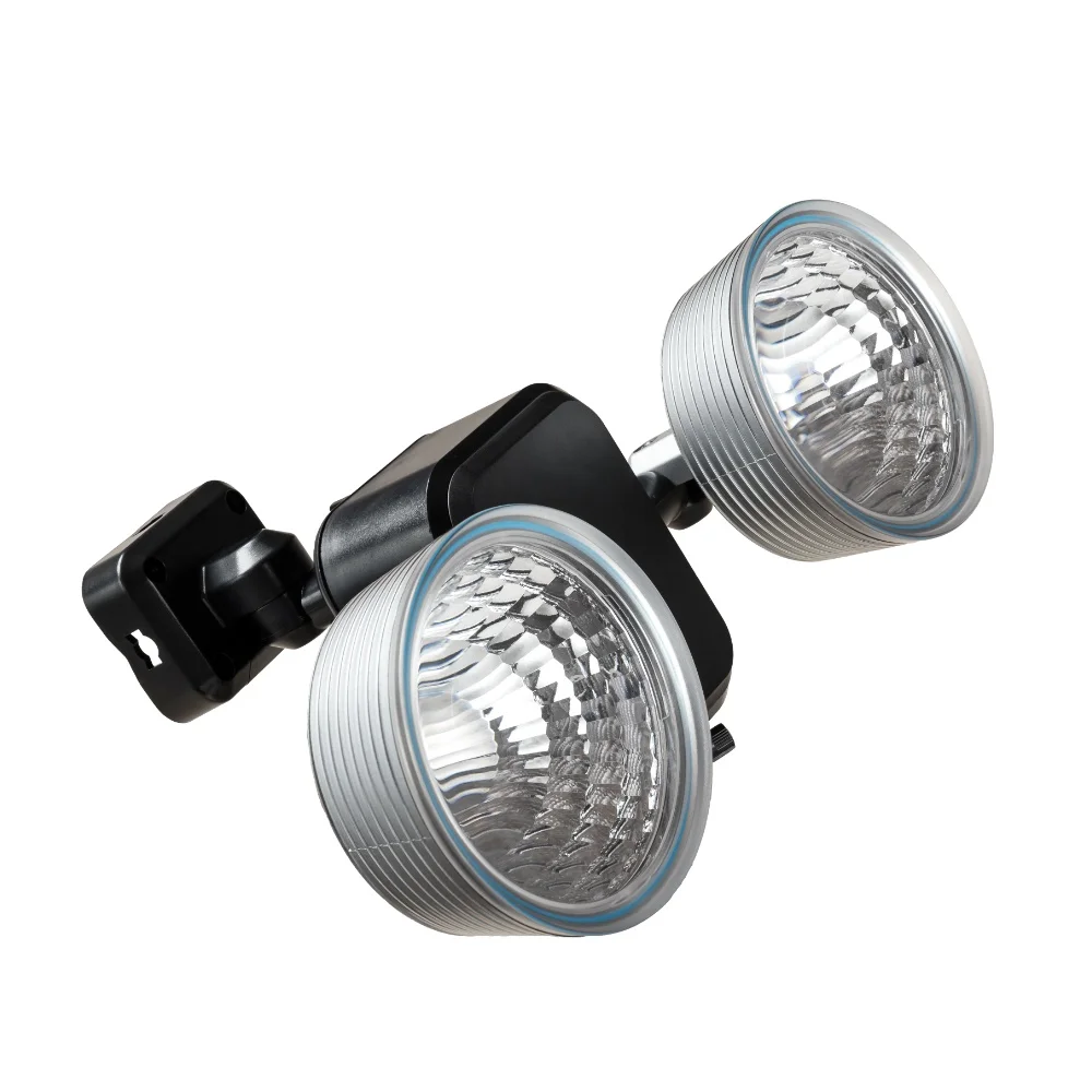 Прожектор с датчиком движения на батарейках Ritex LED 265 600Lm 7Вт вращающиеся лампы
