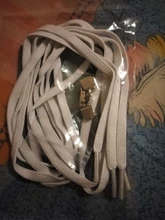 Elastic Shoelaces Metal-Lock White No-Tie Flat The 1-Pair