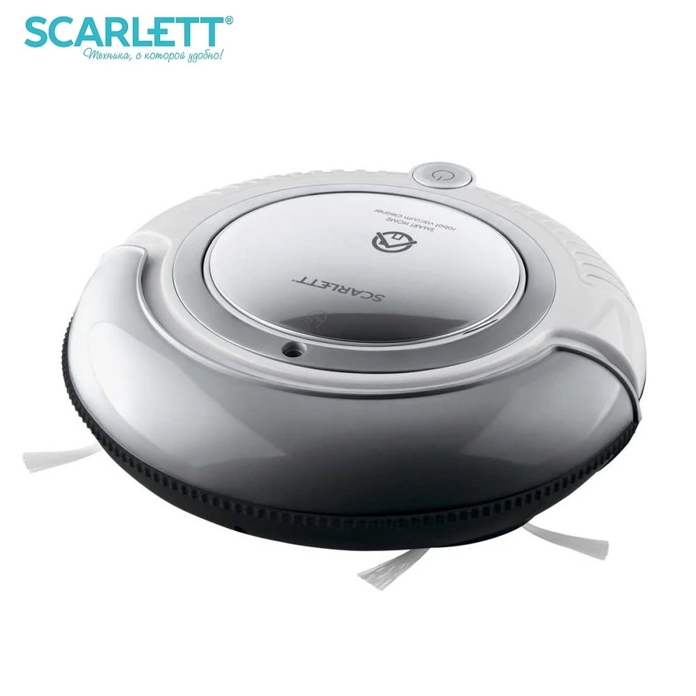 Vacuum Cleaner robot Scarlett SC-VC80R11 Robot vacuum cleaner for home Vacuum Cleaner Robot Wireless vacuum cleaner Wireless Robots цена Vacuum Cleaner robot Scarlett SC-VC80R11 Robot vacuum cleaner for home Vacuum Cleaner Robot Wireless vacuum cleaner Wireless Robots цены онлайн