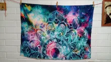 Indian Mandala Tapestry Blanket Wall-Hanging Camping-Tent Sandy Bohemian Beach Throw-Rug