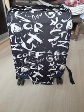 Funda protectora gruesa para maletas de viajes, protector para maletas, accesorio de viaje, funda para equipaje elástico aplicable a maletas de 18-32 pulgadas