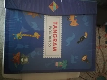 Magnetic 3D Puzzle Jigsaw Tangram Game Montessori Learning Educational Drawing Board