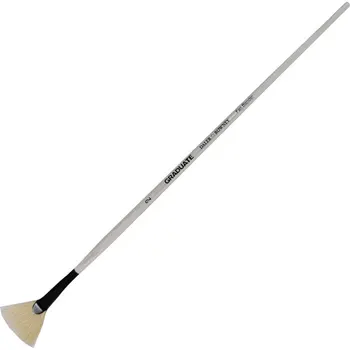 

Brush Bristle Daler Rowney graduate, fan, long handle No. 2