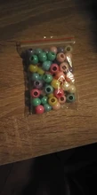 Dreadlock Beads Cuffs-Clips Hair-Ring Braid 50pcs/Lot 6mm-Hole Approx