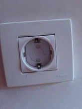 Protector de enchufe de alimentación para niños y bebés, funda de cubierta de clavijas antidescargas eléctricas, material de plástico liso, tamaño de 3.5x3.5 cm, para protección infantil, 10 unidades