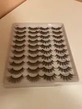 SEXYSHEEP-pestañas postizas 3D naturales, Kit de maquillaje, extensión de pestañas de visón, 8/20 pares, 15-20mm, venta al por mayor