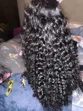 RESHINE-Peluca de pelo rizado de Mongolia, cabello humano con encaje frontal 13x4, 180%, 13x6, cierre de encaje rizado, prearrancado