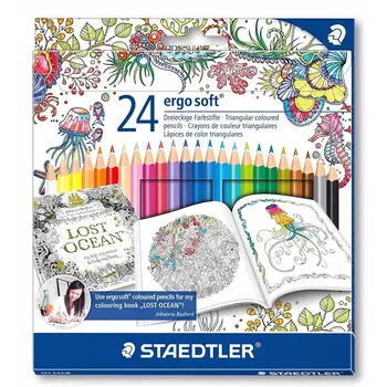 

Color pencil set Staedtler Noris Johanna basfor, three-sided,