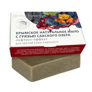 

House of nature soap with the mud of the saksky Lake "lifting effect"