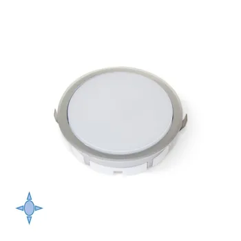 

LED spotlight Sunled Emuca to embed with cold light