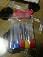 Caliente 51mm diseño 6,0 llama poco forma de uñas taladro eléctrico de Lima de uñas poco, taladro de carburo de uñas de arte herramienta 3 tamaño